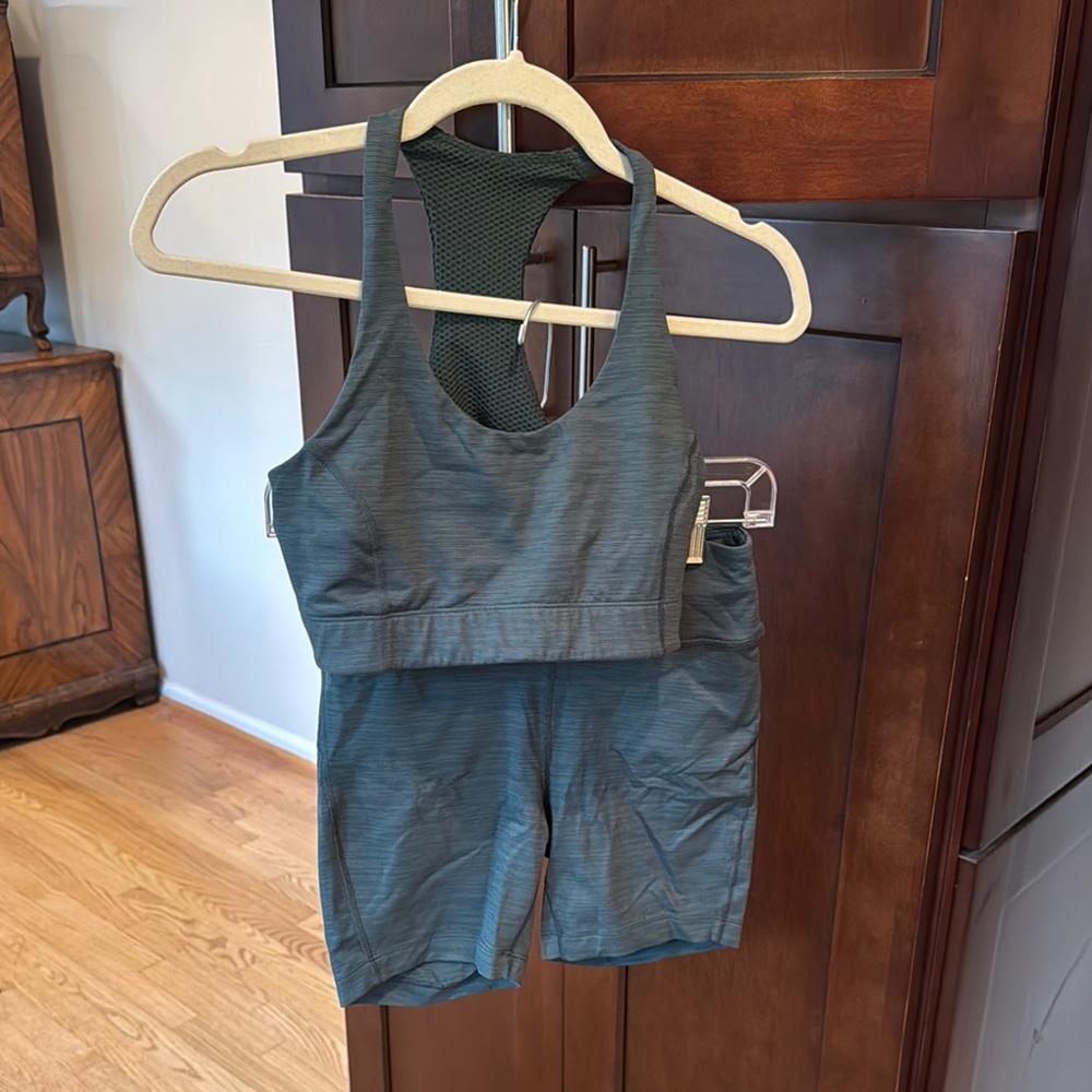 Outdoor Voices Green Active Set